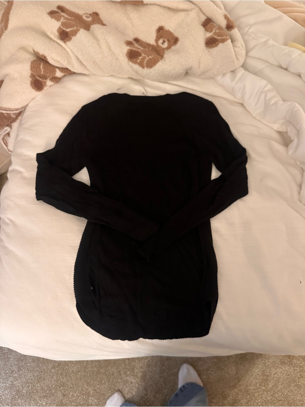 EUC Lululemon Black Long-Sleeve Women's Sweater - Classic Crewneck - Picture 10 of 11